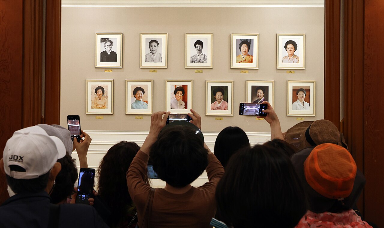 Cheong Wa Dae (the Blue House), the seat of the South Korean presidency, near where President Park was killed in 1979