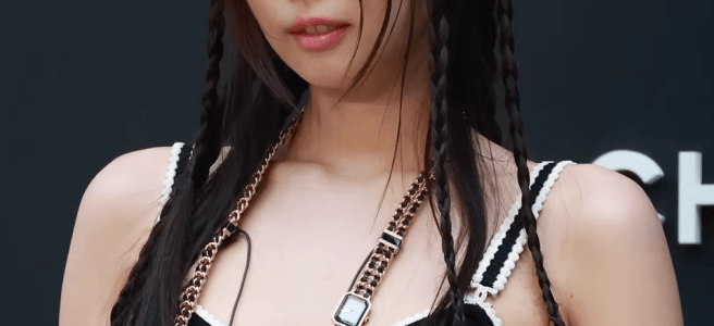 Blackpink's Jennie wearing Chanel Coco Crush jewelry, Chanel's 2024 fine jewelry campaign