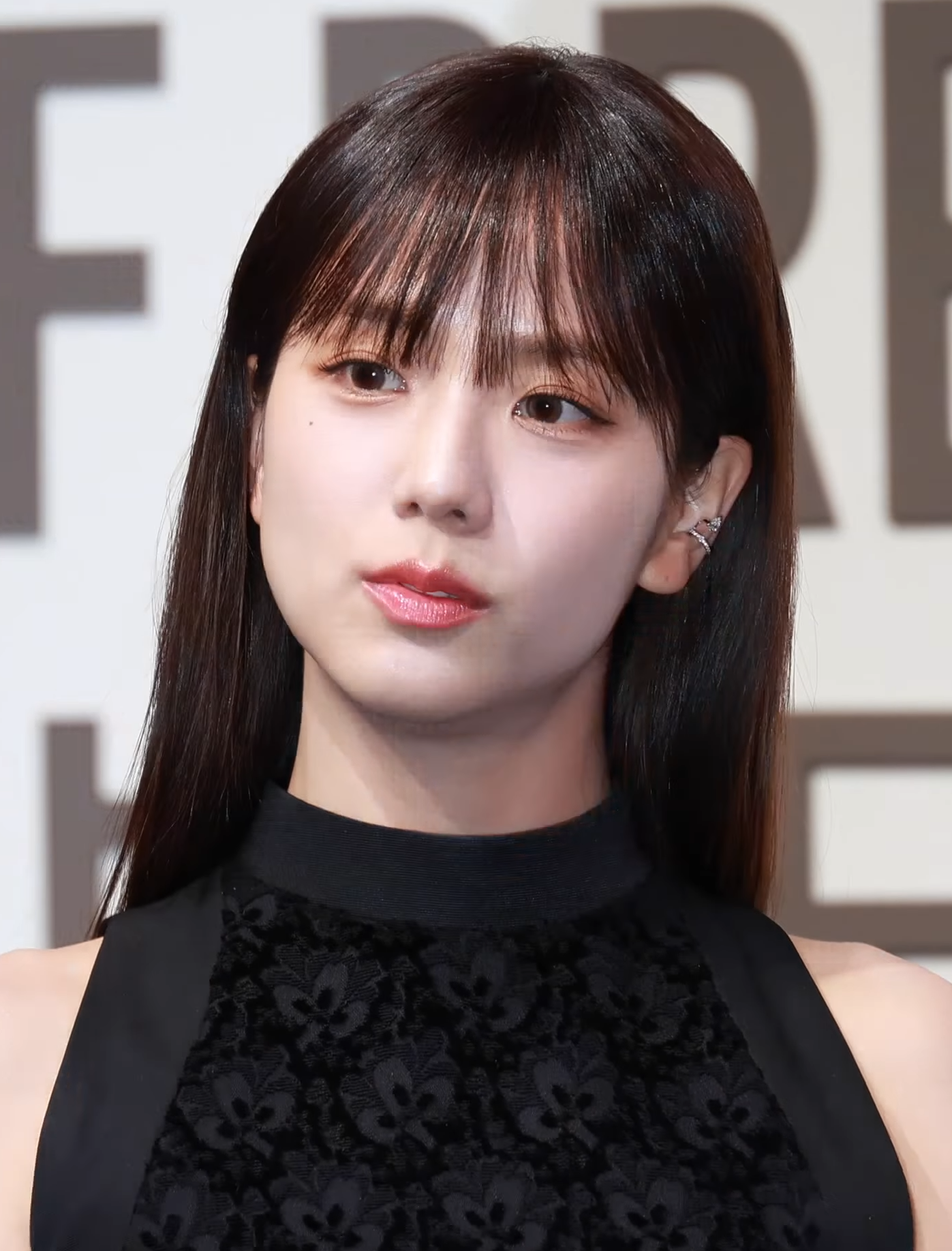 Jisoo of BLACKPINK at a Dior event, April 2025, ahead of her single Click and debut solo album