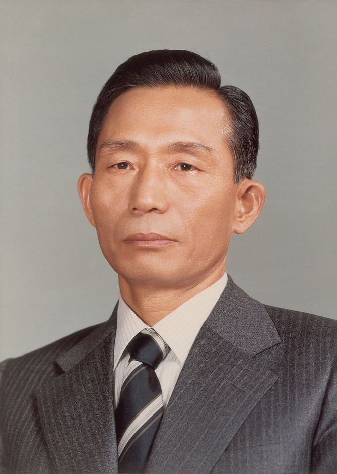 Official presidential portrait of South Korean President Park Chung-hee, whose 1979 assassination is the real historical backdrop for Made in Korea Season 2